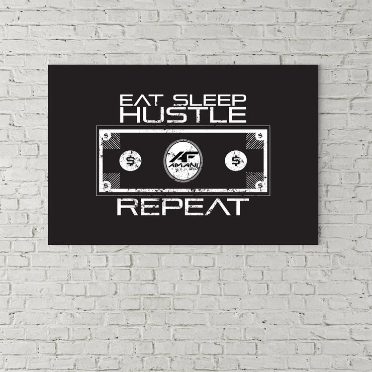 Eat Sleep Hustle Repeat - Shop Amani