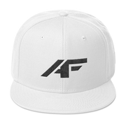 AF Black Stitched Snapback - Shop Amani