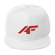 AF Red Stitched Snapback - Shop Amani